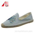 Toppkvalitet Fashion New Design Canvas Espadrilles